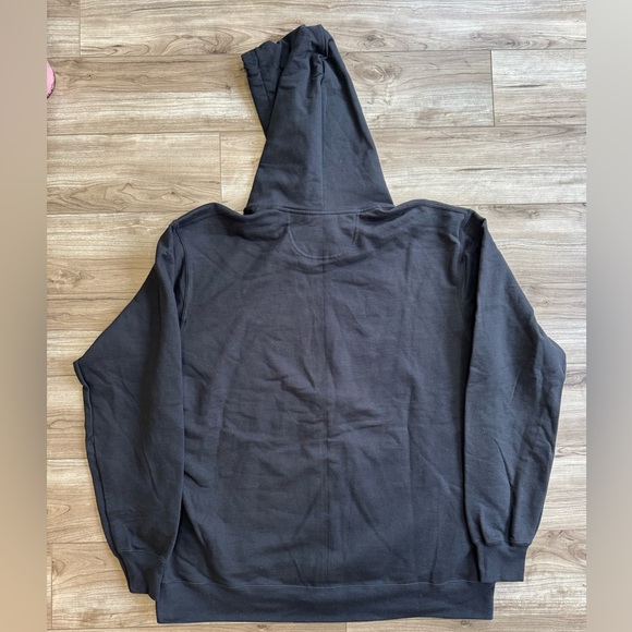 Pittsburgh Vintage Baseball Throwback Retro Design Full Zip Hoodie Sz XL Black - Picture 5 of 9